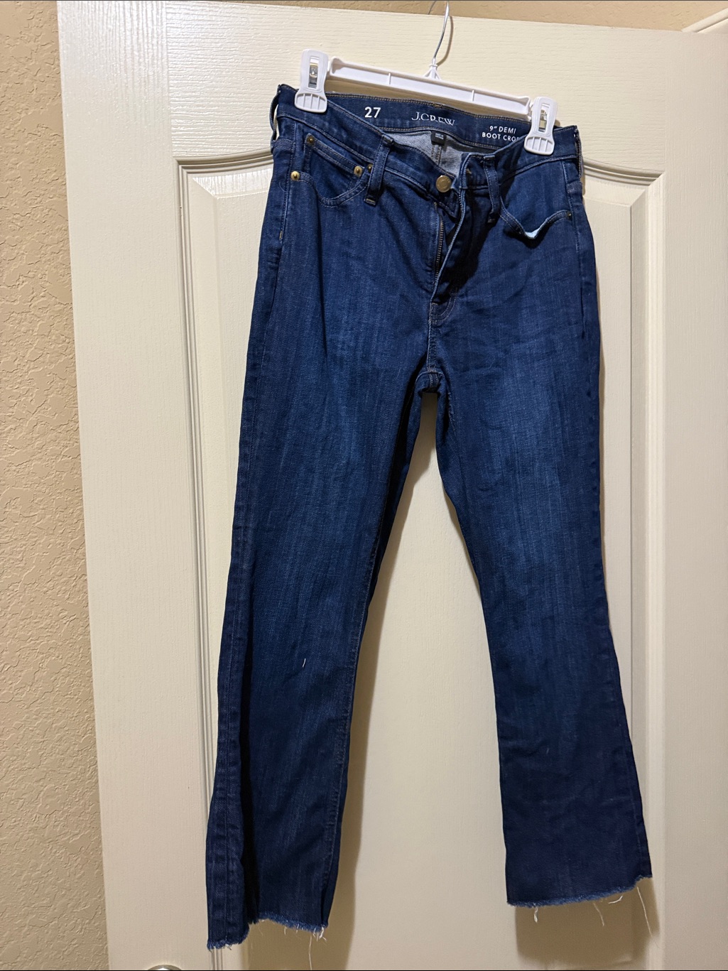 J Crew Indigo Blue Denim Bootcut Jeans